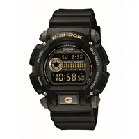 Casio GShock Men's Digital Watch w/Black Risin Band DW9052-1CWT