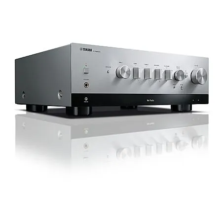 Yamaha R-N800A Network Receiver with Phono and Built-in DAC, Silver $779.96