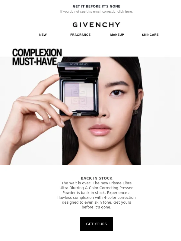GIVENCHY BEAUTY - Back In Stock: Prisme Libre Pressed Powder