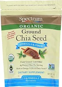 Spectrum Essentials Organic Ground Chia Seed, 10 Oz