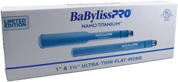 BaByliss Pro Nano Titanium Ultra-Thin Flat Irons