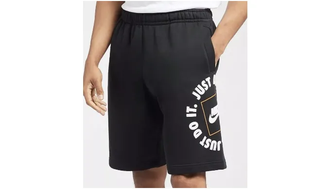 Mens Nike Athletic Gym Just Do It Muscle Sweat Shorts Joggers New With Tags
