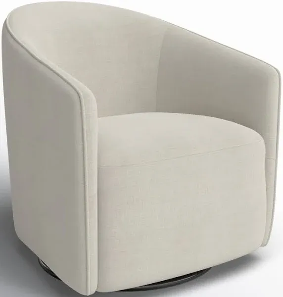 Birch Lane Caine Upholstered Swivel Barrel Chair