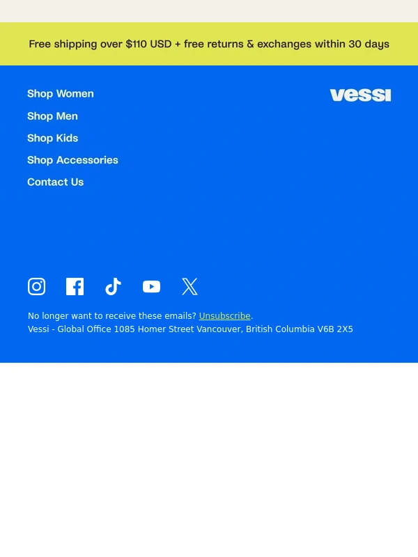 vessi - ? Early access to save over 30%