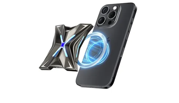 MOVE SPEED Magnetic 2TB Portable External SSD – 2000MB/s USB-C 3.2×2, PS5/PC/Smartphone Compatible Portable Drive, Compact Durable Storage for Gamers & Creators