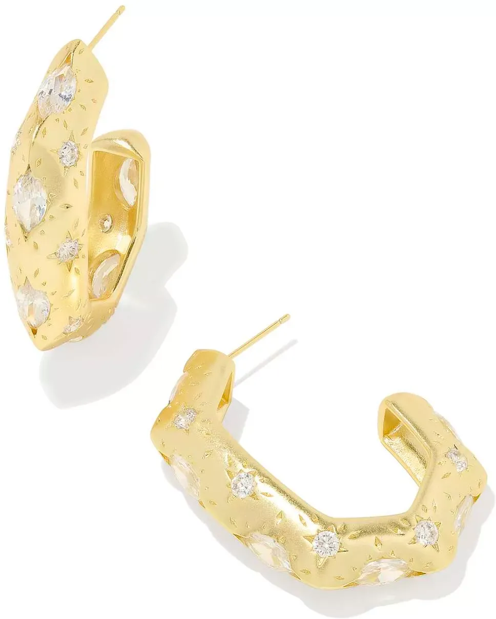 Kendra Scott Holland Gold Hoop Earrings