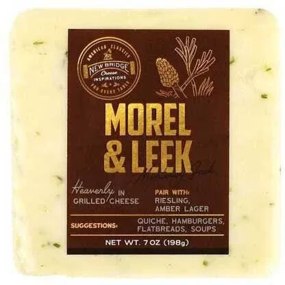 New Bridge Morel & Leek Monterey Jack Cheese