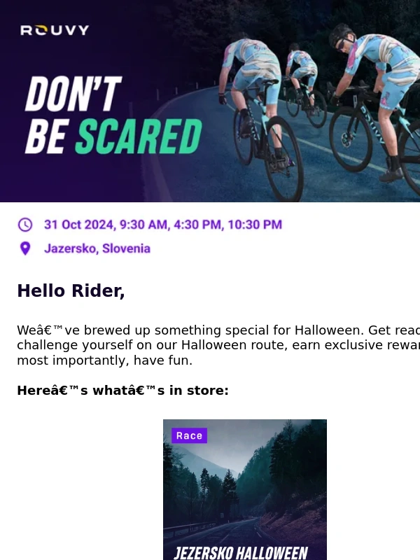 Rouvy - Halloween ride is here – no subscription needed ?