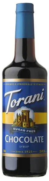 Sugar Free Chocolate Torani Syrup