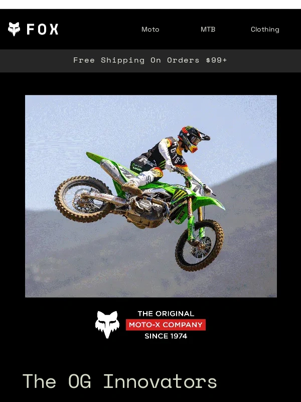 Fox Racing - Don’t Miss These OG-Inspired Moto-X Prints