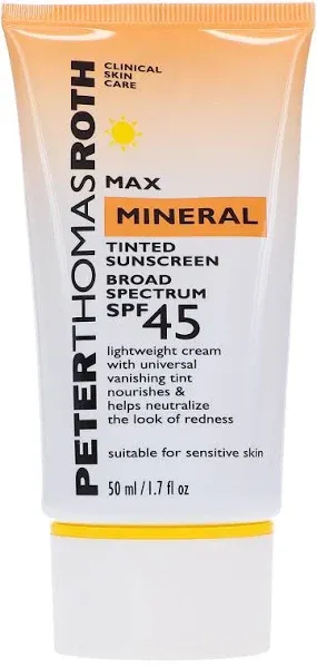 Peter Thomas Roth Max Mineral Tinted Broad Spectrum SPF 45 Cream