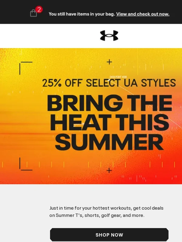 Under Armour - It's still on: 25% off select UA styles