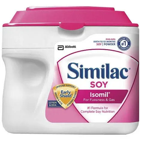 Abbott Similac Soy Isomil Iron Powdered Can