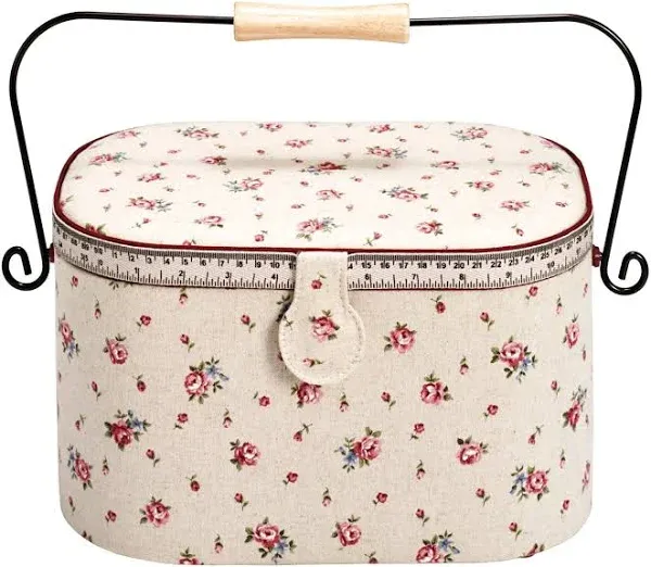 Prym Large Oval Sewing Basket