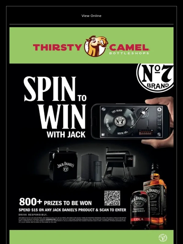 Jack Daniels - Spin to Win with Jack