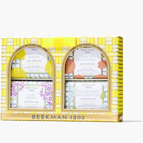 Home On The Road 4-Piece Travel-Sized Bar Soap Gift Set