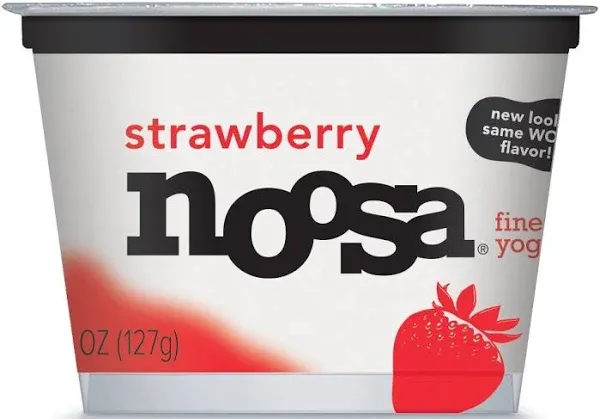 Noosa Strawberry Rhubarb Yoghurt