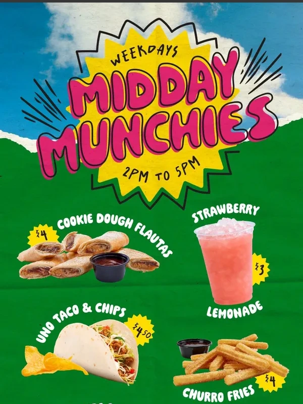Tijuana Flats - Snack Time = Flats Time ?? Under $5!