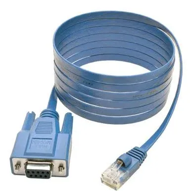 Tripp Lite RJ45 to DB9F Cisco Serial Console Port Rollover Cable P430-006