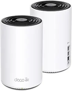 2-pack TP-LINK Deco XE75 Pro AXE5400 WiFi 6E Mesh - $112.50 w/Prime Card