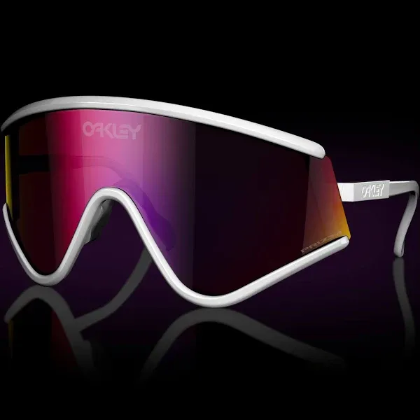 Oakley MUZM Eyeshade Prizm Road Lenses, White Frame Sunglasses | Oakley®