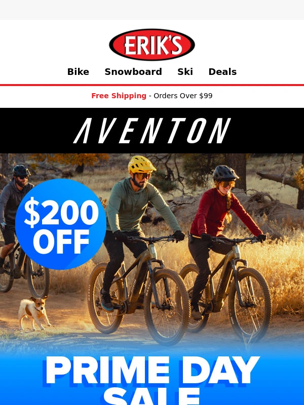 Erik's Bike Shop - Announcing ERIK’S Prime Day Sale on Aventon E-Bikes