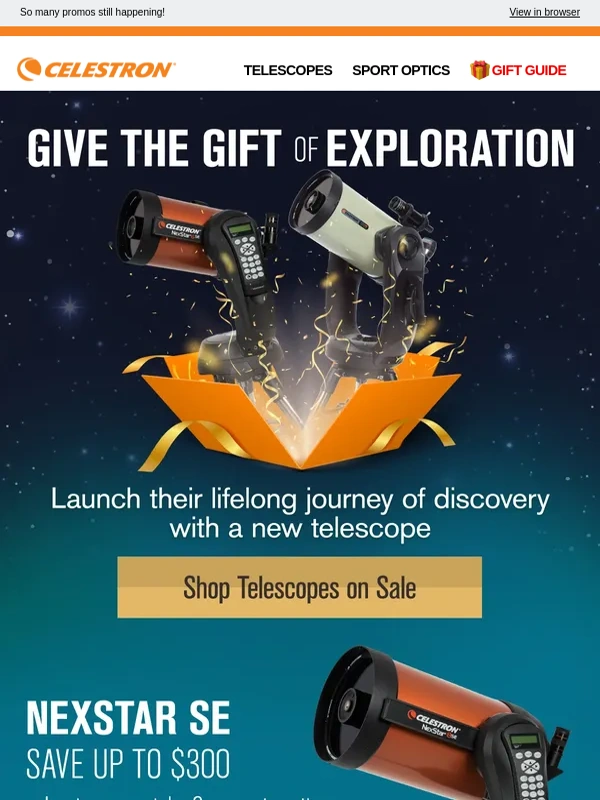 Celestron - ICYMI: We have a ton on sale—but not for long