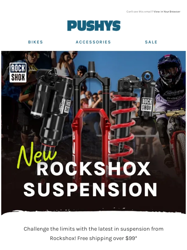 Pushys - NEW Rockshox suspension ?