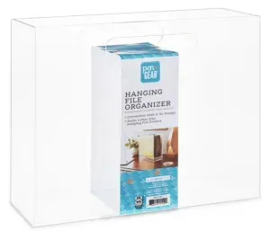 Pen+Gear Acrylic Hanging Portable File Organizer (Clear) $4 + Free Shipping w/ Walmart+ or on $35+
