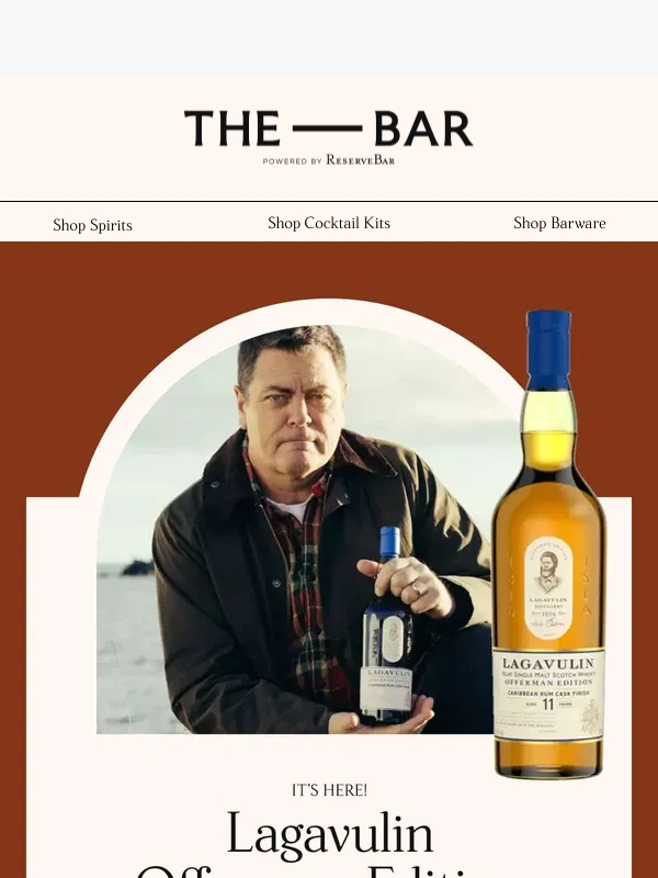 Baileys - It’s here! Lagavulin Offerman Edition ?