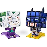 2-Pack Rubiks Cube Batman & Joker Cubers