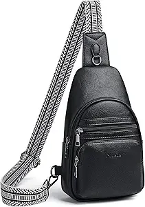 Mroede Sling Bag Crossbody Bags for Women Fanny Packs Purse Backpack Casual Daypacks for Travel Work Shopping
