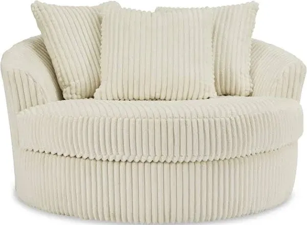 Ashley Lindyn Oversized Swivel Accent Chair