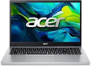 Acer Aspire Go 15 AI Ready Laptop | 15.6" Full HD (1920 x 1080) IPS Display | Intel Core 3 Processor N355 | Intel Graphics | 8GB DDR5 | 128GB UFS | Wi-Fi 6 | Windows 11 Home in S Mode | AG15-32P-39R2