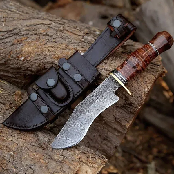 Best Knives Hunting Damascus Steel