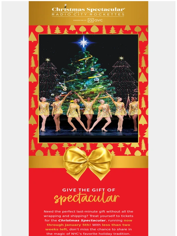 Rockettes - Christmas Spectacular Makes the Perfect Gift ??️