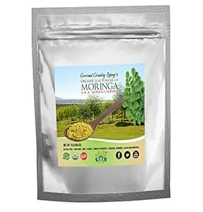 Coconut Country Living's Organic Moringa Leaf Powder (1 lb) $9.73 + FS w/ Prime