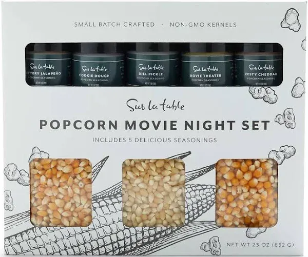 Sur La Table Movie Night Popcorn Set