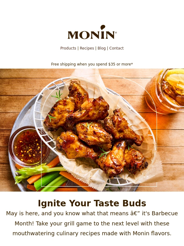 Monin - ? Grill with Flavor