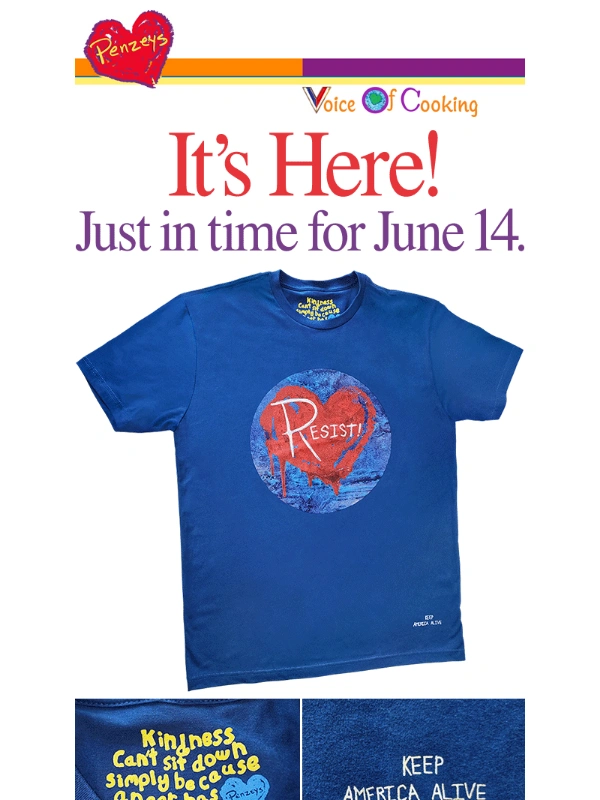 Penzeys - Midnight! TACO! Resist T–Shirts!