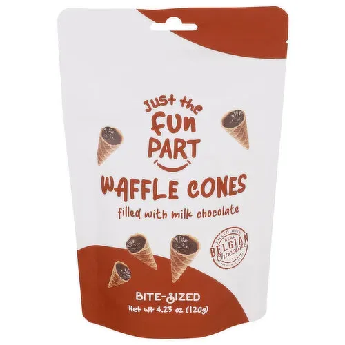 Just The Fun Part Chocolate Waffle Cones