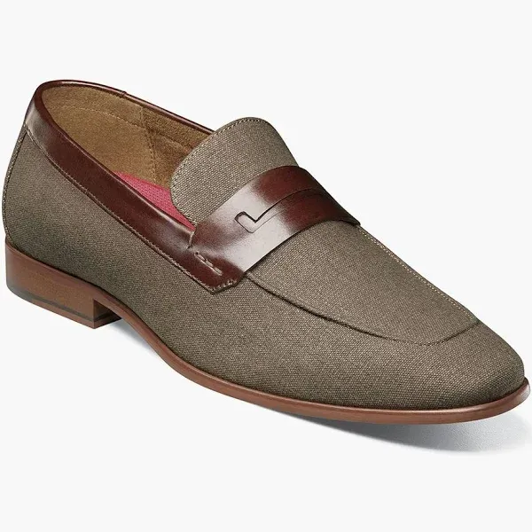 Stacy Adams Men's Gill Moc Toe Saddle Slip