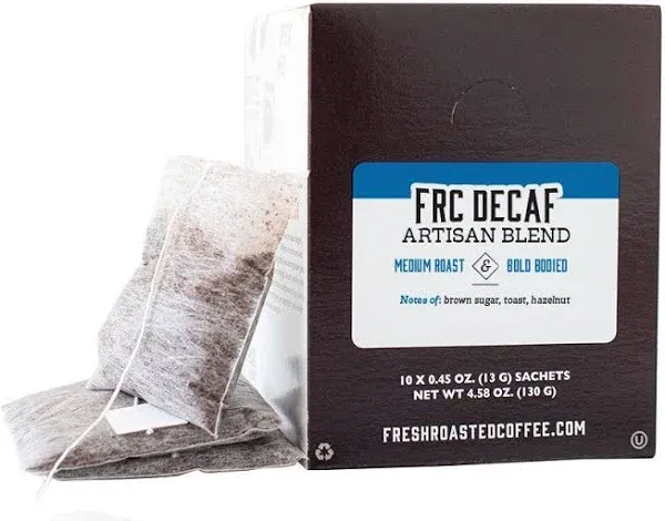 FRC Decaf Blend Sachet Singles Single-Serve Sachets