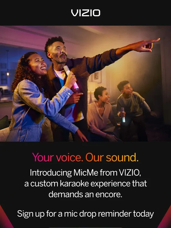 VIZIO - Your voice. Our sound