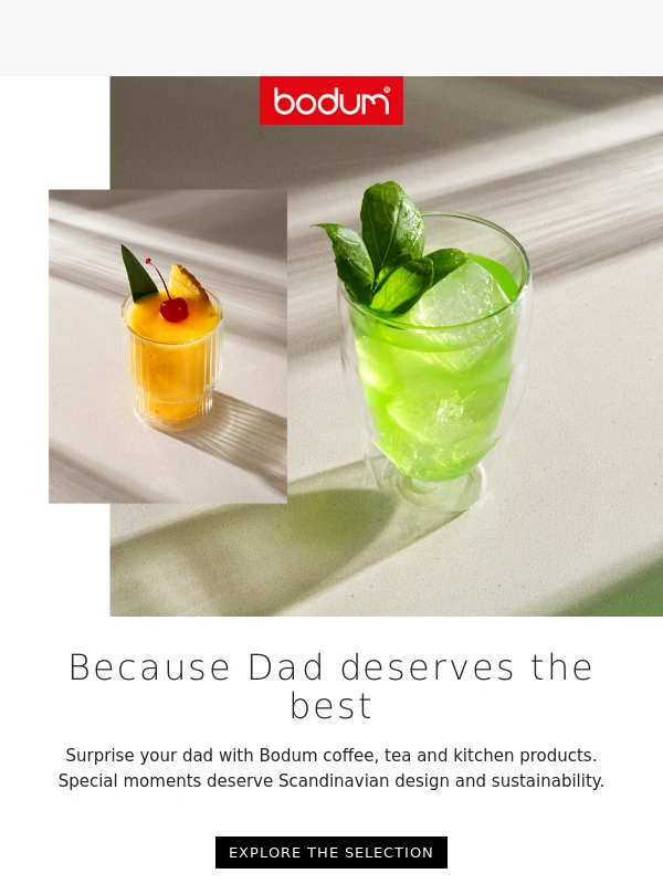 Bodum - Celebrate Father's Day with Bodum