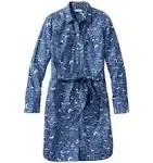 Women's Signature Camp Shirt Dress, Button-Front