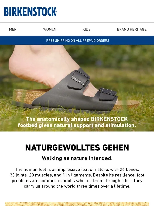 Birkenstock USA - Walk as Nature Intended