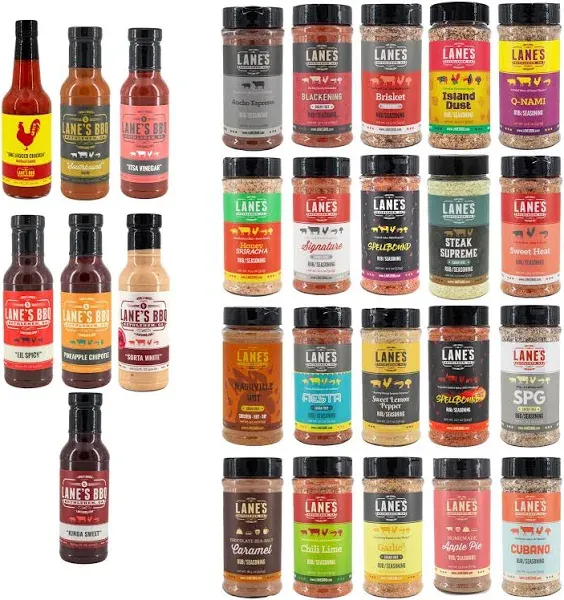 Cooking Pitmaster Complete Rubs & Sauces Set
