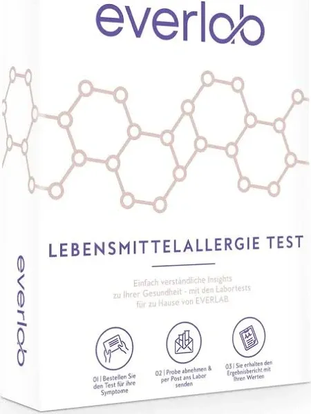 EVERLAB Food Allergy Test