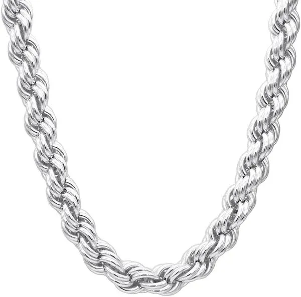 ItsHot 10K Gold Rope Chain Bling Hip Hop Chain 3/4 in thick